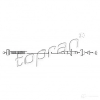 Трос газа TOPRAN Ford Escort 7 (FA, GAL, ABL) Хэтчбек 1.8 Zetec 16V 115 л.с. 1995 – 1998 I XR63 302772