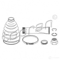 Пыльник шруса, ремкомплект TOPRAN OD5 JY7 301241 Ford Mondeo 1 (FD, BNP) Универсал 1.8 i 16V 4x4 115 л.с. 1993 – 1996