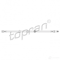 Тормозной шланг TOPRAN 110401 Seat Ibiza (6K1) 2 Хэтчбек 1.6 I 2 75 л.с. 1994 – 1999 NFJ28 WD