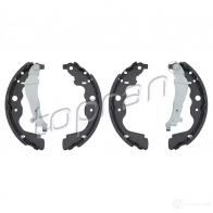 Барабанные тормозные колодки, комплект TOPRAN 701434 2448011 W L136TP