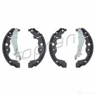 Барабанные тормозные колодки, комплект TOPRAN 701434 2448011 W L136TP - Изображение 2