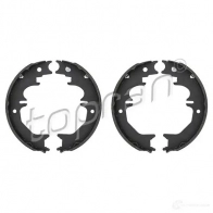 Тормозные колодки ручника, комплект TOPRAN 1437799679 633907 3J81 LW