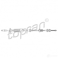 Трос сцепления TOPRAN 7B HA6U4 111892 Volkswagen Lupo (6X1, 6E1) 1 Хэтчбек