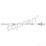 Трос сцепления TOPRAN U17 QM5 102851 2433708