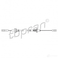 Трос сцепления TOPRAN 2433993 H A2OBKS 103411
