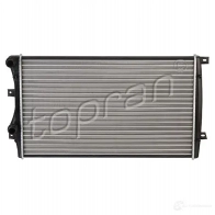 Радиатор охлаждения двигателя TOPRAN Skoda Octavia (A5, 1Z3) 2 Хэтчбек 1.9 TDI 105 л.с. 2004 – 2010 6A DUA 115632