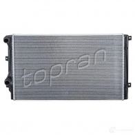 Радиатор охлаждения двигателя TOPRAN 2437523 112330 G F844V