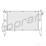 Радиатор охлаждения двигателя TOPRAN 202231 Opel Astra (F) 1 Хэтчбек 1.6 i (F08) 71 л.с. 1993 – 1996 E9B2H AG