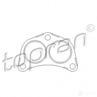Прокладка трубы глушителя TOPRAN 300134 PKG F9 2441829