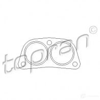 Прокладка трубы глушителя TOPRAN U 5I31 100188 2433118