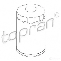 Масляный фильтр TOPRAN 2434993 108207 Q8N4 RH
