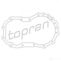 Сальник коробки передач МКПП TOPRAN 2433078 PRZZ9I C 100077