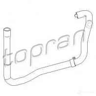 Патрубок радиатора, шланг TOPRAN 721822 Citroen Saxo 1 (S0, S1) Хэтчбек DIQ KT0C