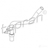 Патрубок радиатора, шланг TOPRAN SBMPP L Opel Movano (A) 1 Автобус 2.2 DTI (JD) 90 л.с. 2000 – 2024 207792