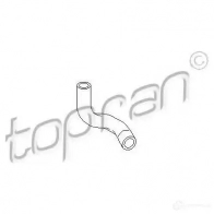 Патрубок радиатора, шланг TOPRAN 501262 HHXOE DS 2445946