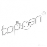 Патрубок радиатора, шланг TOPRAN 2434693 TKC 7O92 107383