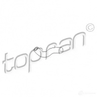 Патрубок радиатора, шланг TOPRAN 2433350 100841 UN3JH U