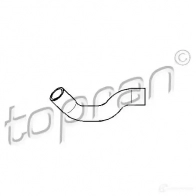 Патрубок радиатора, шланг TOPRAN 111977 2437288 3TJ4 5FC