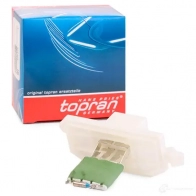 Резистор вентилятора печки TOPRAN PO QGC 305202 1424415881 - Изображение 2