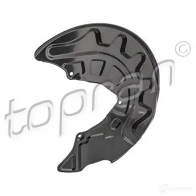 Щиток тормозного диска TOPRAN 1437801946 Q33VD P 116824 - Изображение 6