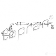 Ступица колеса TOPRAN Peugeot 306 1 (7A, 7C, N3, N5) Хэтчбек 2.0 16V 135 л.с. 1997 – 2000 U19A D 722253