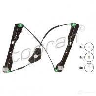Стеклоподъемник TOPRAN 2439429 116296 LTH1 X15 - Изображение 2