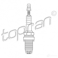 Свеча зажигания TOPRAN 2436168 110326 14FGH-8DTURX0 FLR 8 LDCU+ - Изображение 5