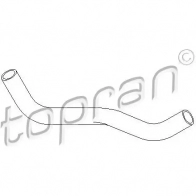 Патрубок радиатора, шланг TOPRAN 2433612 HAWHEP X 102716