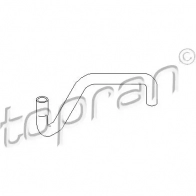 Патрубок радиатора, шланг TOPRAN 2435382 U6ZO 1E 109012