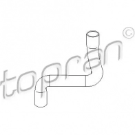 Патрубок радиатора, шланг TOPRAN 110492 QCG CA Volkswagen Golf 3 (1H1) Хэтчбек 1.6 101 л.с. 1995 – 1997