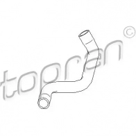 Патрубок радиатора, шланг TOPRAN Opel Zafira (A) 1 Минивэн 2.2 DTI 16V (F75) 117 л.с. 2002 – 2005 207335 1 HGO7O5