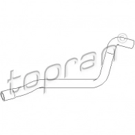 Патрубок радиатора, шланг TOPRAN 50X5 D 501579 2446137