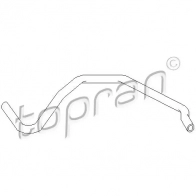 Патрубок радиатора, шланг TOPRAN Ford Focus 1 Хэтчбек 2.0 16V 131 л.с. 1998 – 2004 999H 0 301428