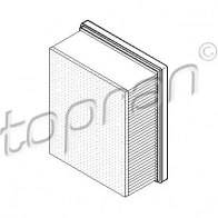 Воздушный фильтр TOPRAN Citroen Berlingo 1 (M49, MB) Фургон 1.9 D 70 4WD (MBWJZ. MCWJZ) 69 л.с. 1998 – 2006 1Y 90FI 721005