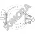 Интеркулер SOMORA HBR2 G Opel Astra (G) 2 Седан 1.7 TD (F69) 68 л.с. 1998 – 2000 P9XU5LD 211745C