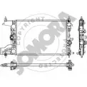 Радиатор охлаждения двигателя SOMORA 212040A P 6985LP EK5ON Opel Astra (J) 4 Хэтчбек 1.7 CDTI (68) 101 л.с. 2010 – 2015