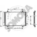 Радиатор кондиционера SOMORA GG ZH1 Citroen C4 Grand Picasso 1 (UA, PF2) Минивэн 1.6 16V 140 л.с. 2008 – 2010 220760B MI2BS0