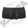 Капот двигателя SOMORA Seat Leon (1M1) 1 Хэтчбек 1.9 TDI 100 л.с. 2005 – 2006 48T3SGD 281208 UP7 9G