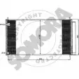 Радиатор кондиционера SOMORA LH1ZIM Toyota Verso 318260A EG3T DU