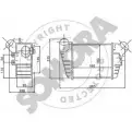 Интеркулер SOMORA 358045 0 8KPU6 EFEFXA7 Volkswagen New Beetle (9C1, 1C1) 1 Хэтчбек 1.9 TDI 101 л.с. 2001 – 2010