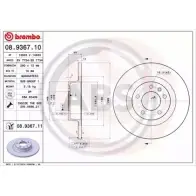Тормозной диск A.B.S. 08.9367.11 LB 8J49B 6NSYS 1219627183