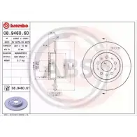 Тормозной диск A.B.S. 92PWLJ 1219627219 K EO9JA 08.9460.60