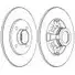 Тормозной диск NECTO CPY7AO WN761 Renault Megane (EA) 1 Кабриолет 1.6 16V (EA04. EA0B. EA11. EA1J) 107 л.с. 1999 – 2003 Y26QF4 D