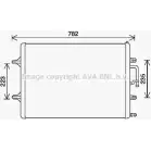 Радиатор охлаждения двигателя AVA QUALITY COOLING Audi A7 (4GA, F) 1 Спортбек 4.0 Rs7 Performance Quattro 605 л.с. 2015 – 2018 9RM 9U 4045385219629 AI2409