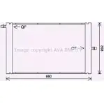 Радиатор охлаждения двигателя AVA QUALITY COOLING Land Rover Range Rover 4045385220243 AU2228 3 627001