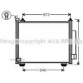 Радиатор кондиционера AVA QUALITY COOLING JNE9EWX SZ5089D CC4 FANL 1221526687