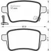 Тормозные колодки, дисковые, комплект MGA 1171 LBKUX 1221667249 FVFHTL Q