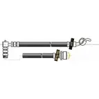 Тормозной шланг MGA F5626 VJE6 RU JMLR0 Toyota Yaris Verso (XP20) 1 Минивэн 1.4 D 4D (NLP20. NLP22) 75 л.с. 2001 – 2005
