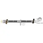 Тормозной шланг MGA 15MKNV K Honda CR-V 3 (RE) Кроссовер 2.2 i CTDi 4WD (RE6) 140 л.с. 2007 – 2025 P8MC6 F6920