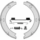 Тормозные колодки ручника, комплект MGA PLH08 E4 4ZTWJ M697R 1221761573